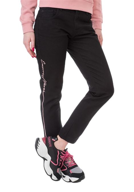 Jeans with embroidered logo EMPORIO ARMANI | Jeans | 6G2J362N3MZ0999